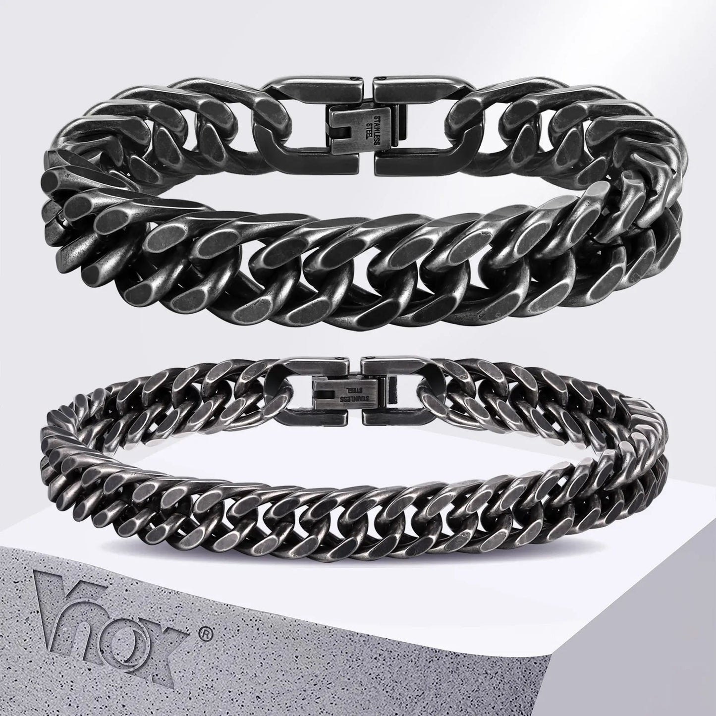 Men's Heavy Duty Stainless Steel Cuban Bracelet