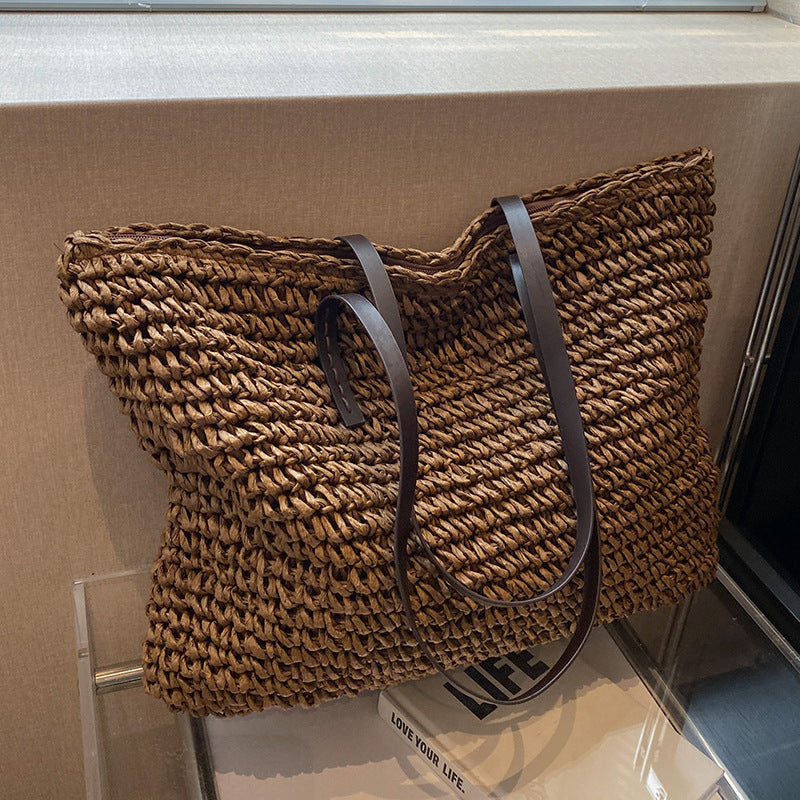 Summer Woven Beach Bag