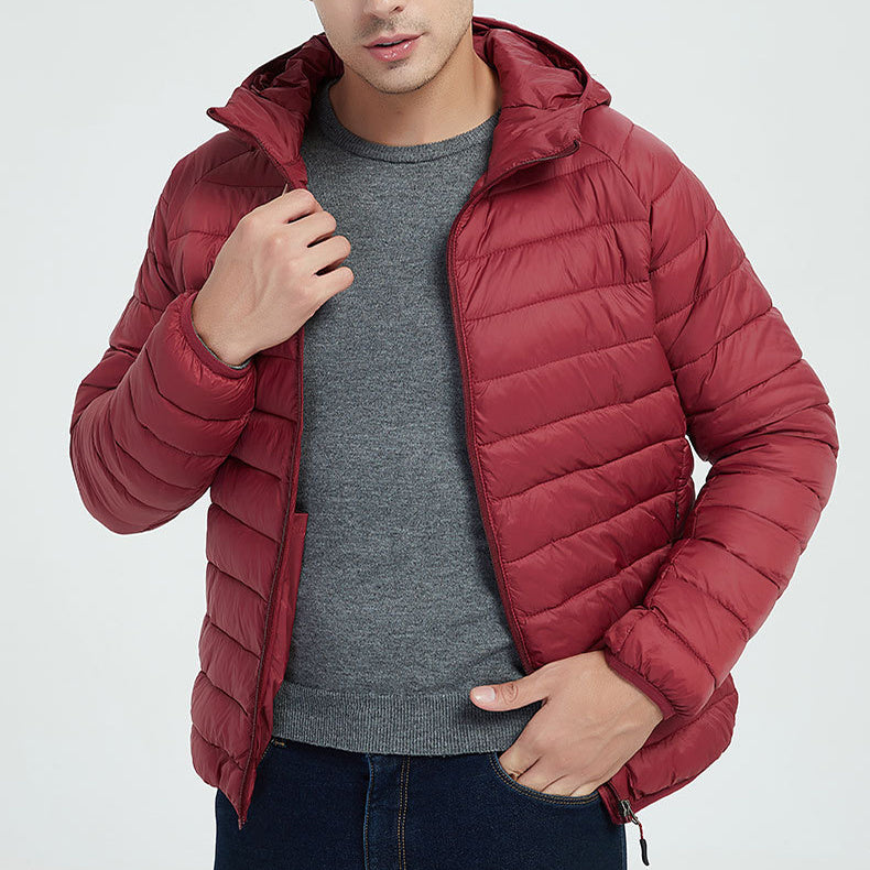 Men's Portable Lightweight Hooded Jacket