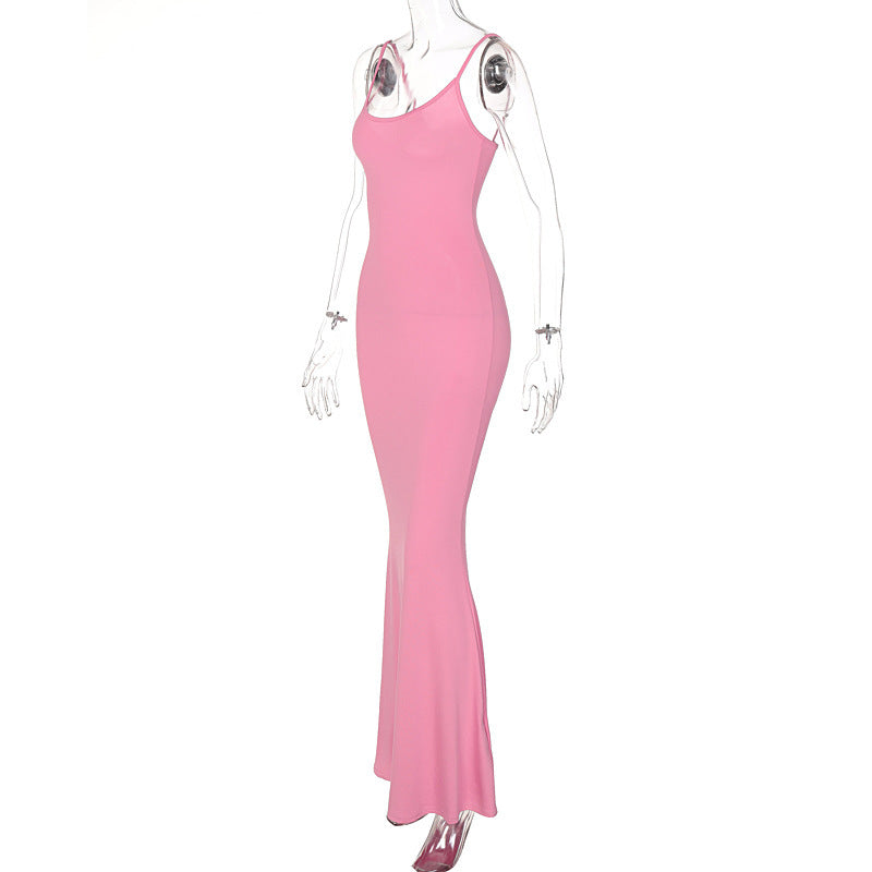 Maxi Spaghetti Strap Dress For Women