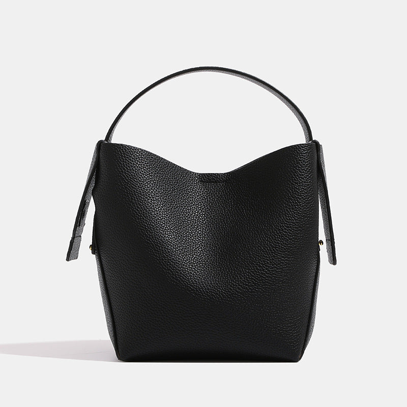 Simple Vintage Women Leather Handbag