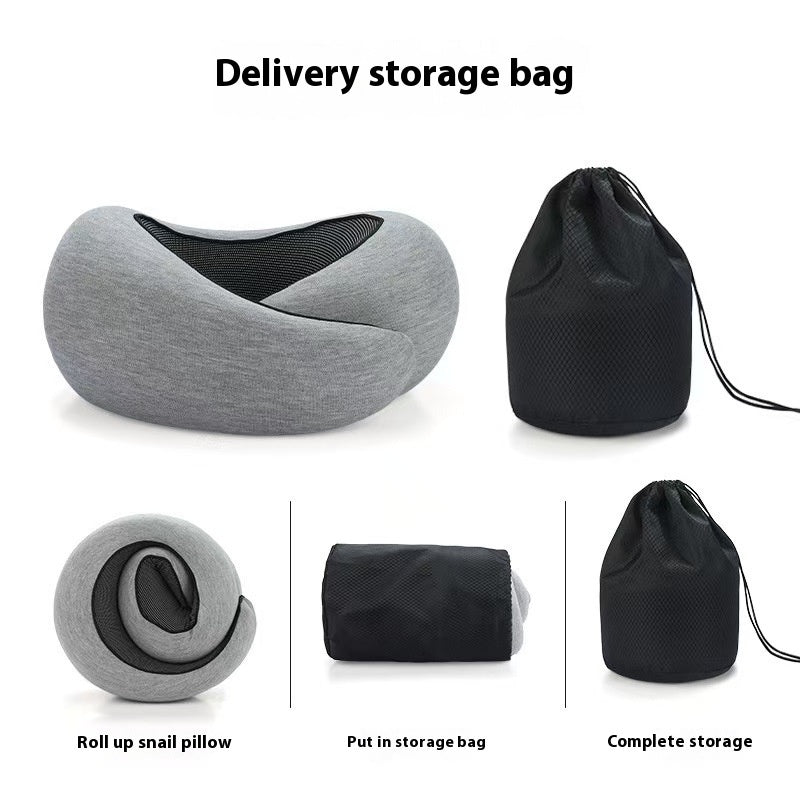 Adjustable Soft Memory Foam Travel Neck Pillow