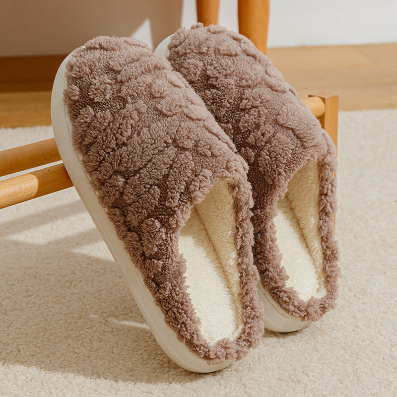Unisex Winter Plush Slipper