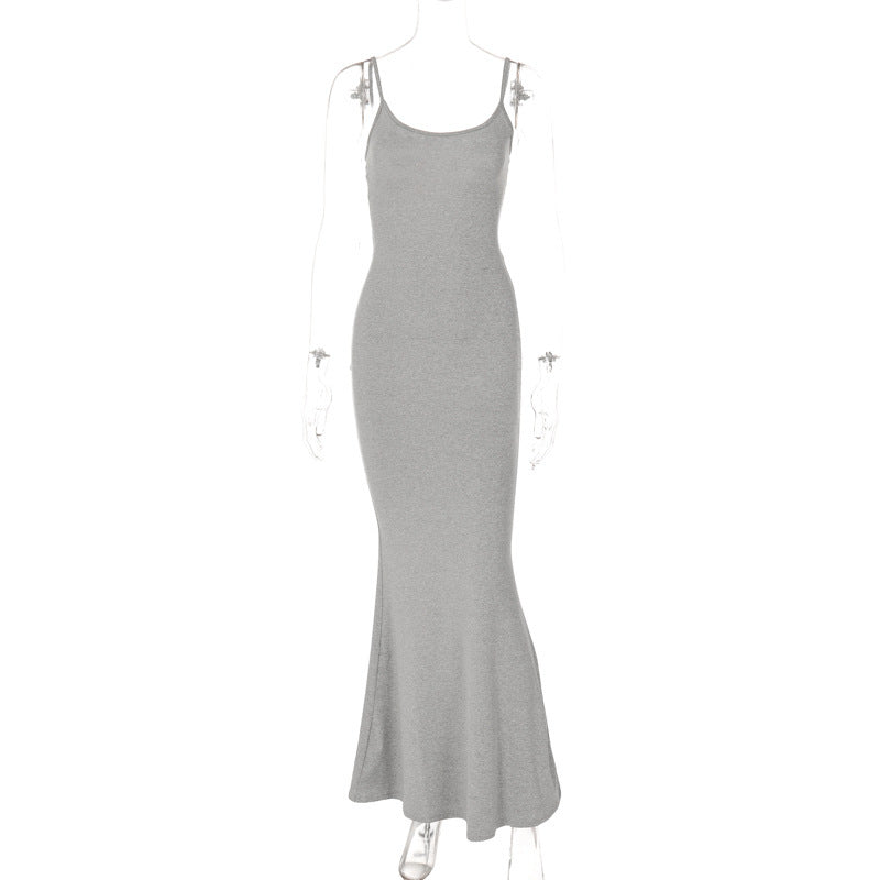 Maxi Spaghetti Strap Dress For Women
