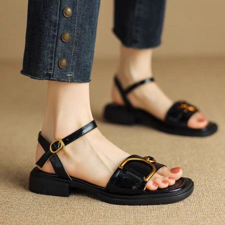 Women's Premium Thick-soled Leather All-match Sandals