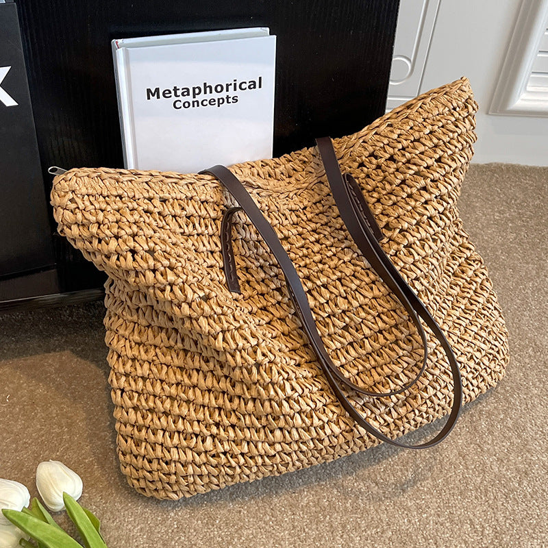 Summer Woven Beach Bag