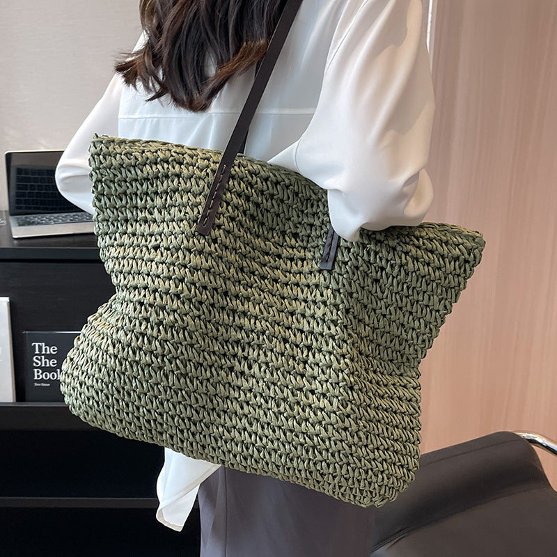 Summer Woven Beach Bag