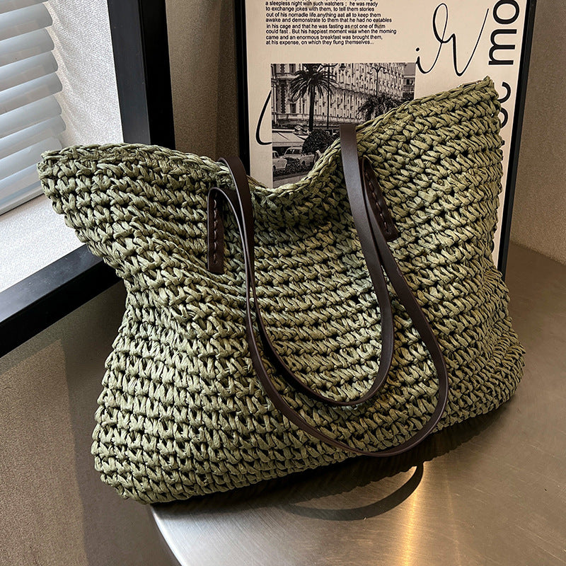 Summer Woven Beach Bag