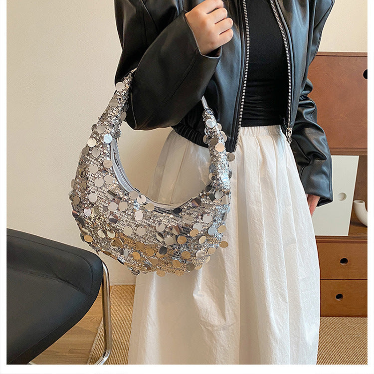 Colorful Sequins Dinner Party Bag For Women