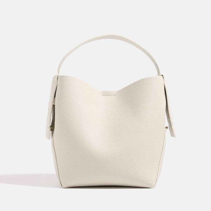 Simple Vintage Women Leather Handbag