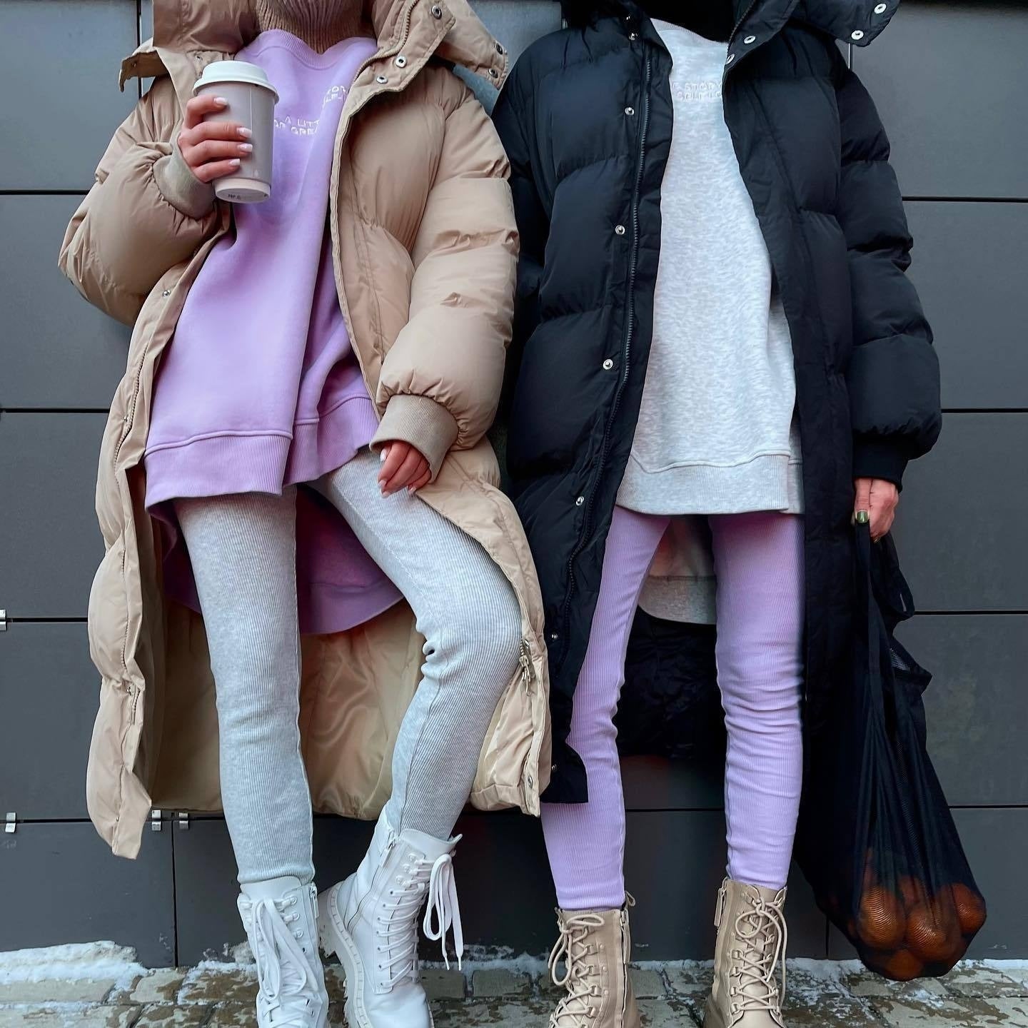 Women's Casual Autumn And Winter Long Loose-fitting Jacket