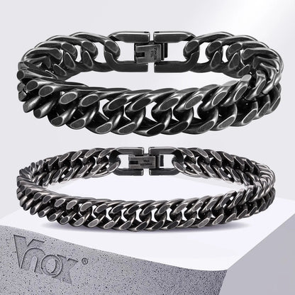 Men's Heavy Duty Stainless Steel Cuban Bracelet
