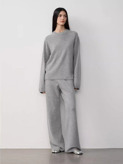 "Fall Winter Mischief" Basalan Merino Wool Knit Set For Women