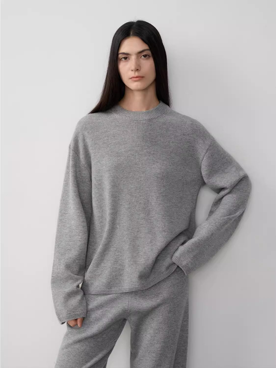 "Fall Winter Mischief" Basalan Merino Wool Knit Set For Women