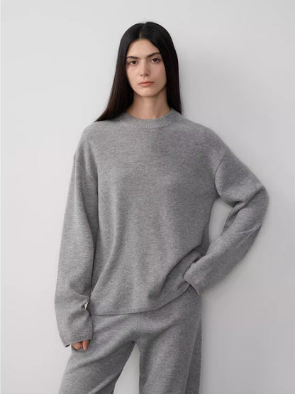 "Fall Winter Mischief" Basalan Merino Wool Knit Set For Women