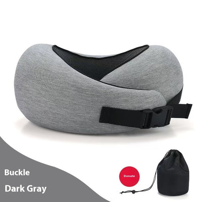 Adjustable Soft Memory Foam Travel Neck Pillow