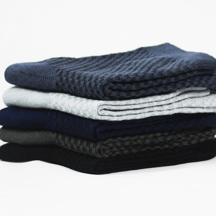 1pcs/ 5pcs/10pcs Men's Bamboo Fiber Socks