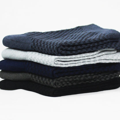 1pcs/ 5pcs/10pcs Men's Bamboo Fiber Socks