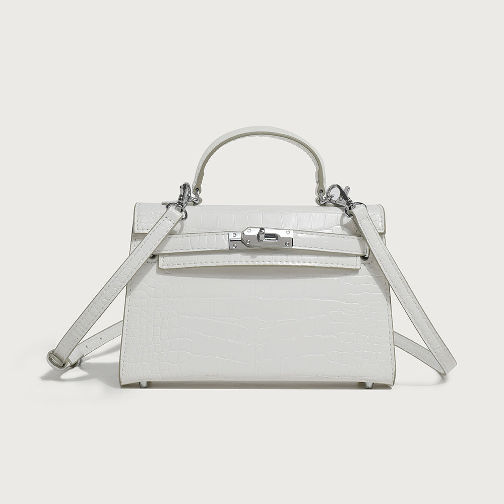 Elegant Minimalist PU Leather Handbag Crossbody Bag For Women