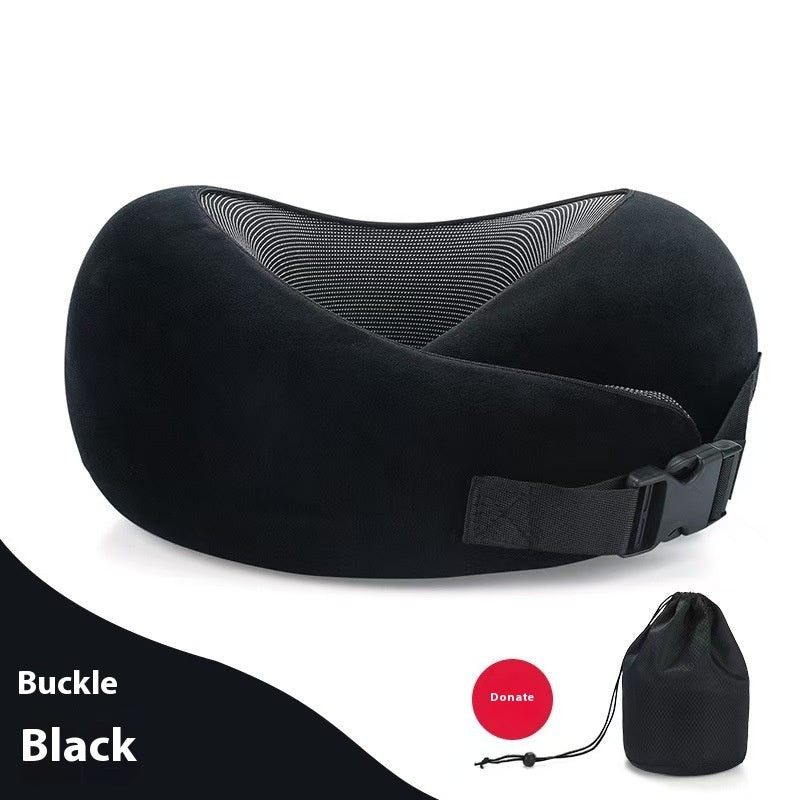 Adjustable Soft Memory Foam Travel Neck Pillow