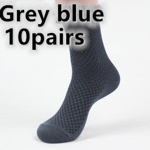 1pcs/ 5pcs/10pcs Men's Bamboo Fiber Socks