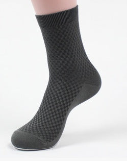 1pcs/ 5pcs/10pcs Men's Bamboo Fiber Socks