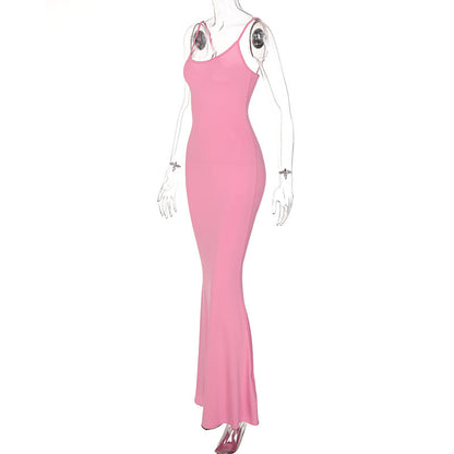 Maxi Spaghetti Strap Dress For Women
