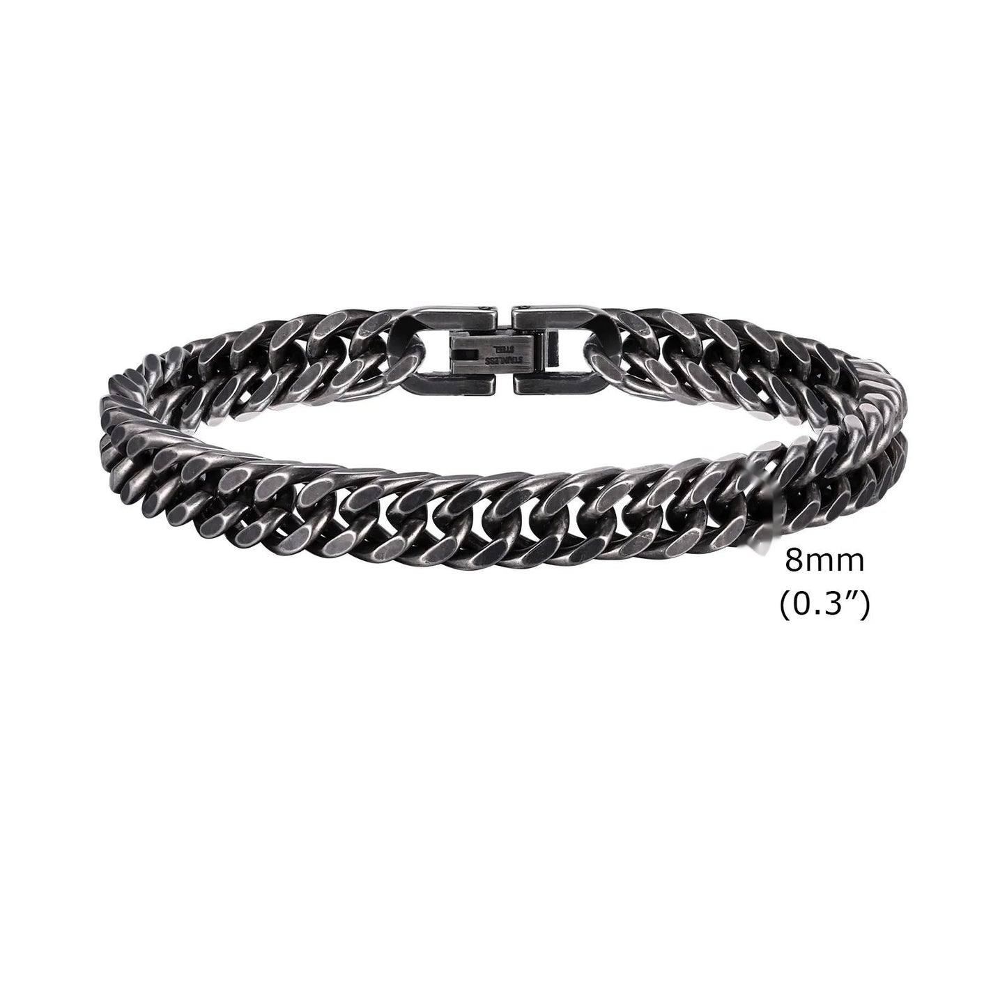 Men's Heavy Duty Stainless Steel Cuban Bracelet