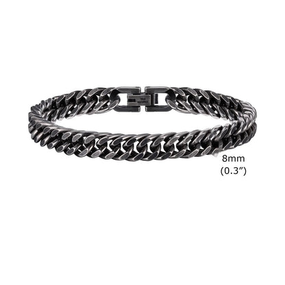 Men's Heavy Duty Stainless Steel Cuban Bracelet