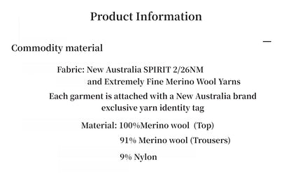 "Fall Winter Mischief" Basalan Merino Wool Knit Set For Women