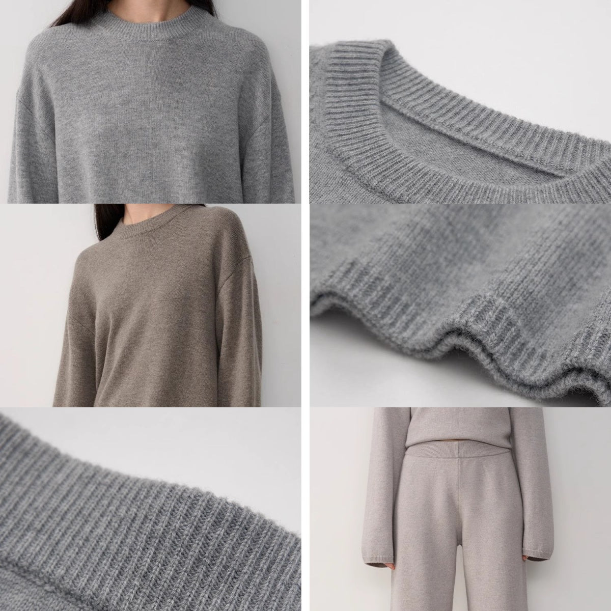 "Fall Winter Mischief" Basalan Merino Wool Knit Set For Women