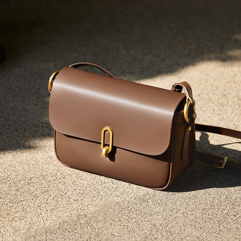 Genuine Leather Shoulder Crossbody Bag For Women