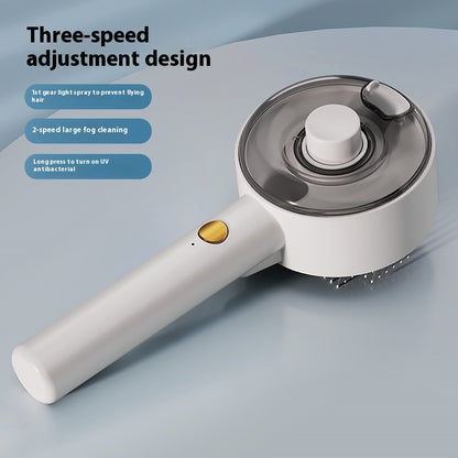 Animal Hair Remover Steam Brush For Dogs and Cats