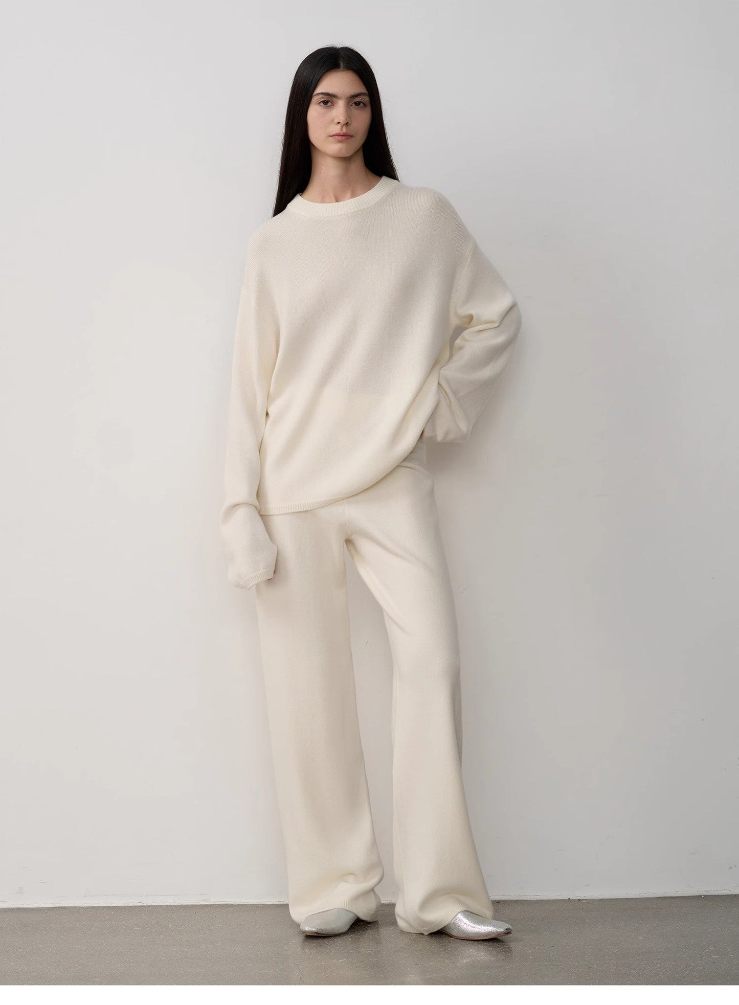 "Fall Winter Mischief" Basalan Merino Wool Knit Set For Women