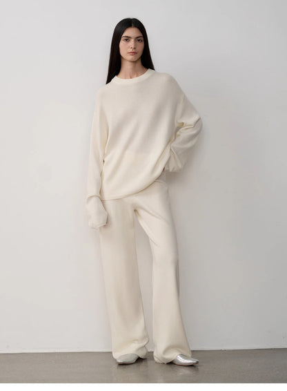"Fall Winter Mischief" Basalan Merino Wool Knit Set For Women