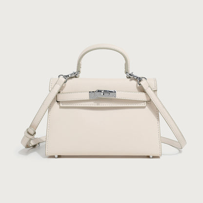 Elegant Minimalist PU Leather Handbag Crossbody Bag For Women