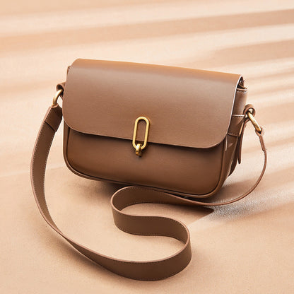 Genuine Leather Shoulder Crossbody Bag For Women