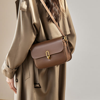 Genuine Leather Shoulder Crossbody Bag For Women