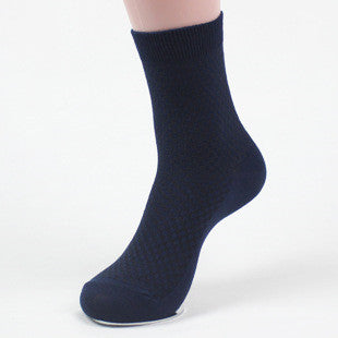 1pcs/ 5pcs/10pcs Men's Bamboo Fiber Socks
