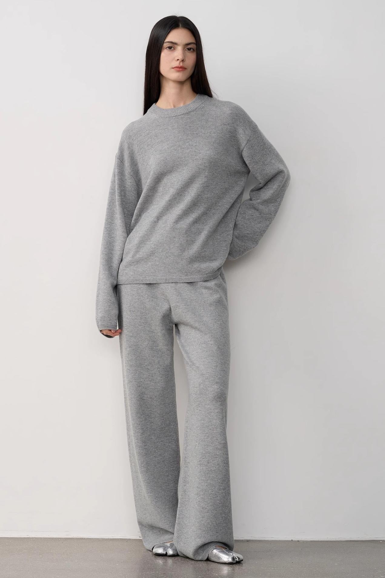 "Fall Winter Mischief" Basalan Merino Wool Knit Set For Women