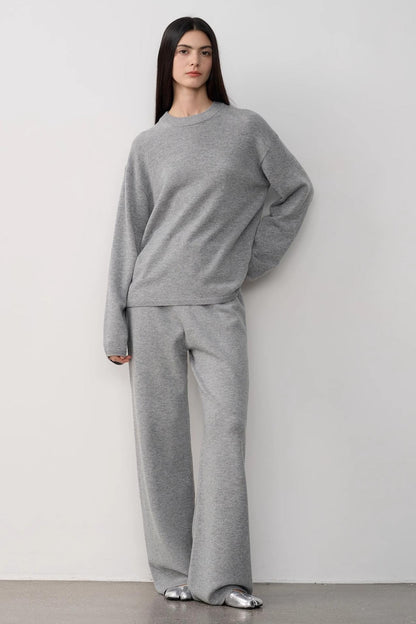 "Fall Winter Mischief" Basalan Merino Wool Knit Set For Women