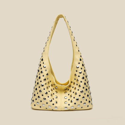 Trendy Cool Dot Rivet Shoulder Bag For Women