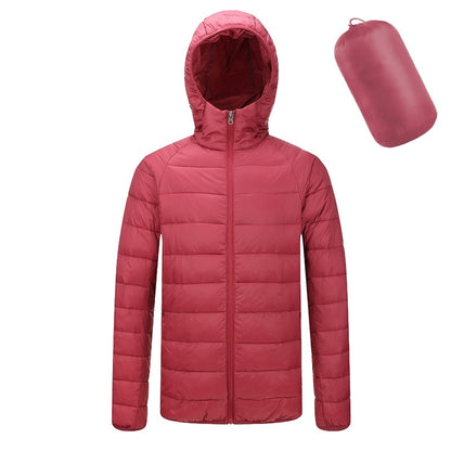 Men's Portable Lightweight Hooded Jacket