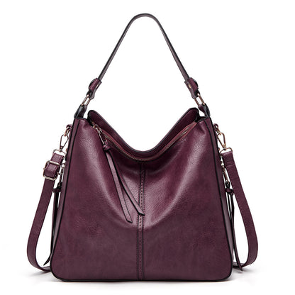 Hobos Zipper Bucket Bag With Adjustable Shoulder-strap Handbag For Women