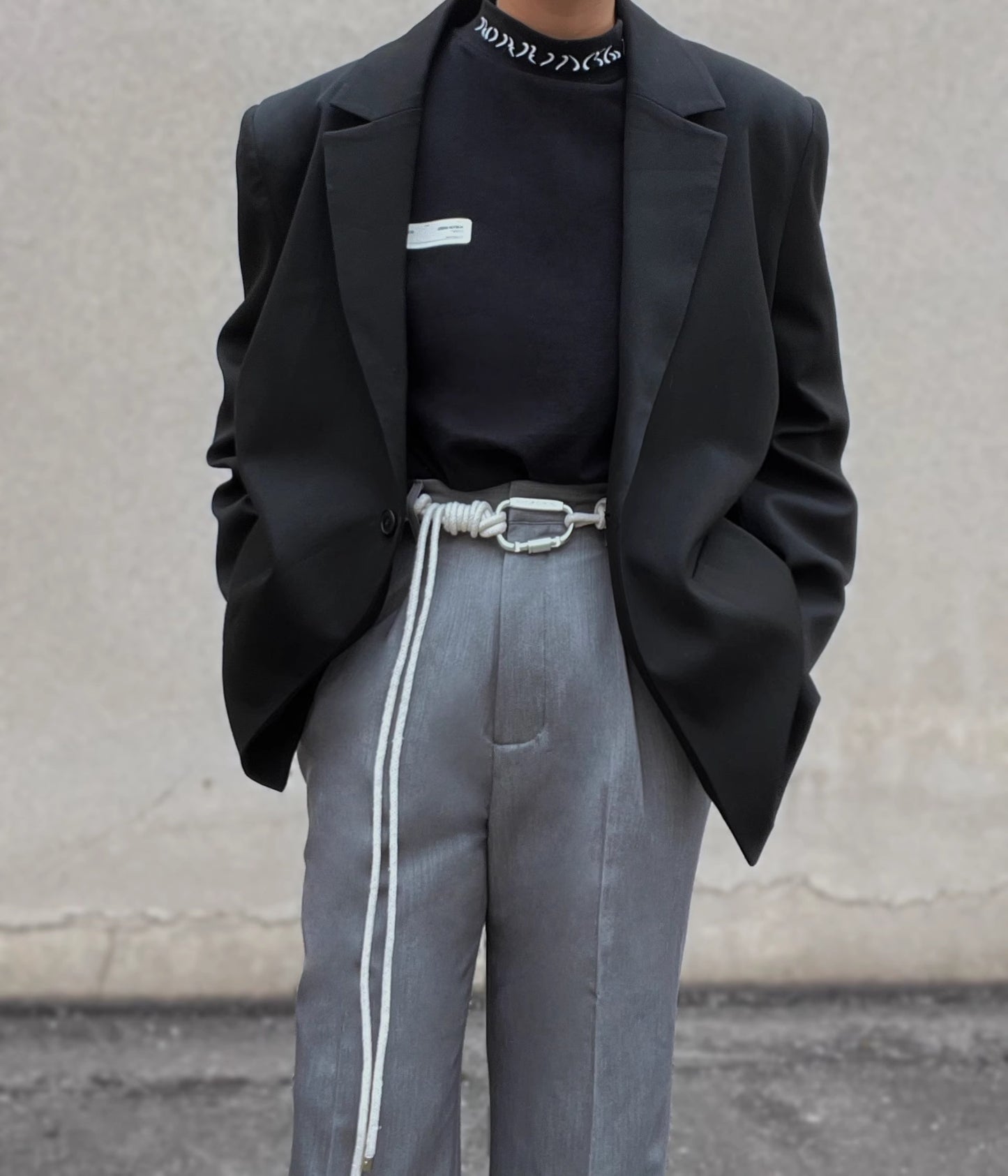 Metal Braiding String Unisex Pant Belt