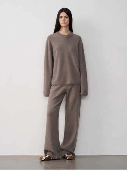"Fall Winter Mischief" Basalan Merino Wool Knit Set For Women