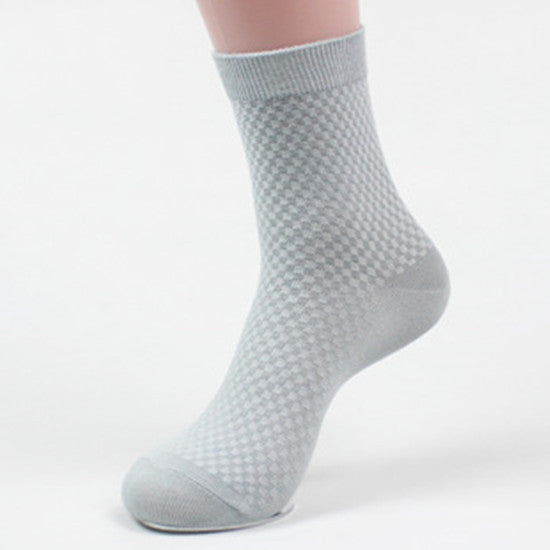 1pcs/ 5pcs/10pcs Men's Bamboo Fiber Socks
