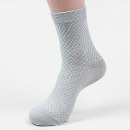 1pcs/ 5pcs/10pcs Men's Bamboo Fiber Socks