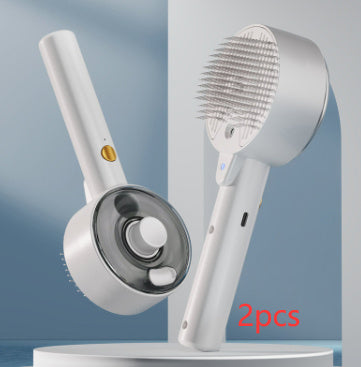 Animal Hair Remover Steam Brush For Dogs and Cats