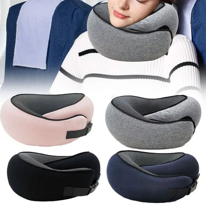 Adjustable Soft Memory Foam Travel Neck Pillow